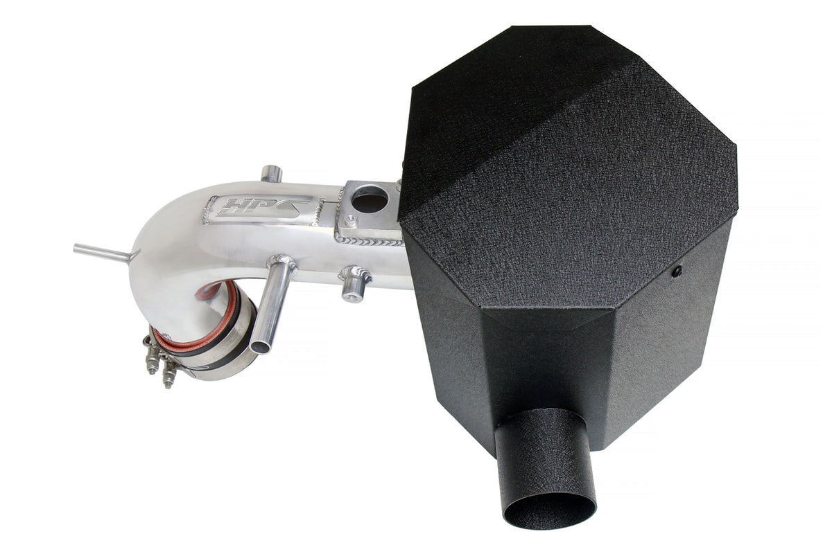 HPS Performance Air Intake Kit with Heat Shield (Polished) - Toyota Camry 4Cyl - (2012-2017)