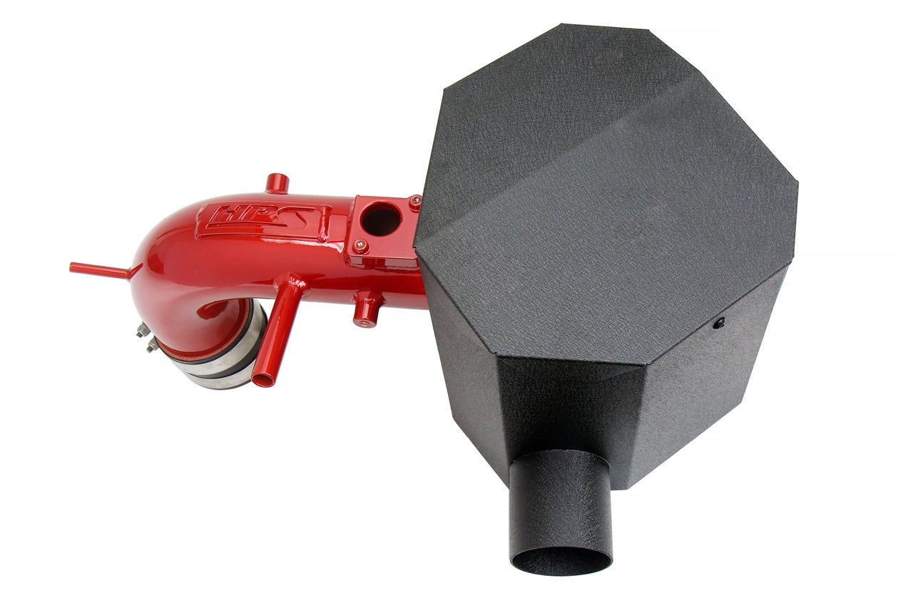 HPS Performance Air Intake Kit with Heat Shield (Red) - Toyota Camry 4Cyl - (2012-2017)