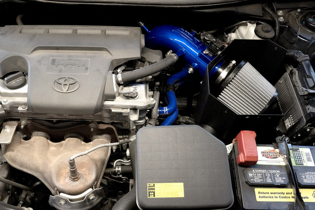 HPS Performance Air Intake Kit with Heat Shield (Polished) - Toyota Camry 4Cyl - (2012-2017)