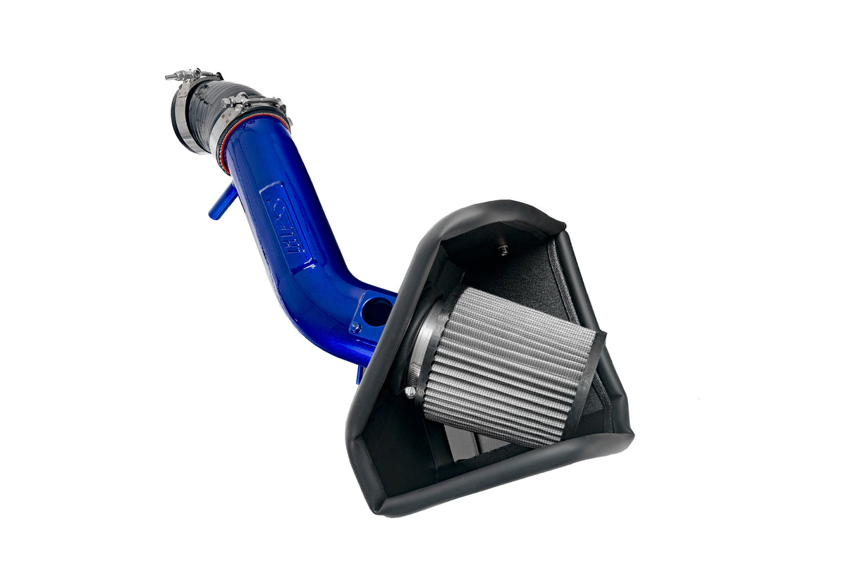 HPS Performance Air Intake Kit with Heat Shield Blue 827-692BL