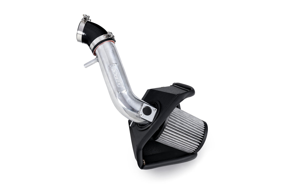 HPS Performance Air Intake Kit with Heat Shield Polished 827-692P