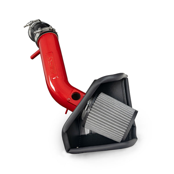 HPS Performance Air Intake Kit with Heat Shield Red 827-692R