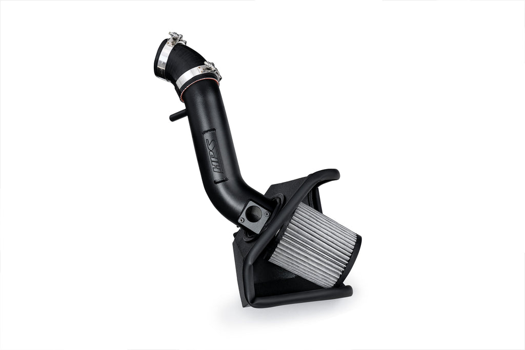 HPS Performance Air Intake Kit with Heat Shield Black 827-692WB