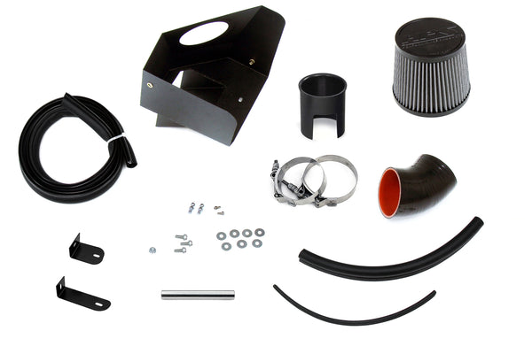 HPS Performance Air Intake Kit with Heat Shield, Polished, 827-692P