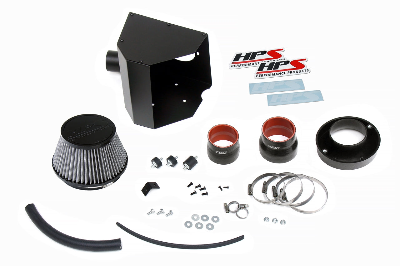 HPS Performance Air Intake Kit with Heat Shield (Blue) - Toyota Camry 4Cyl - (2007-2009)