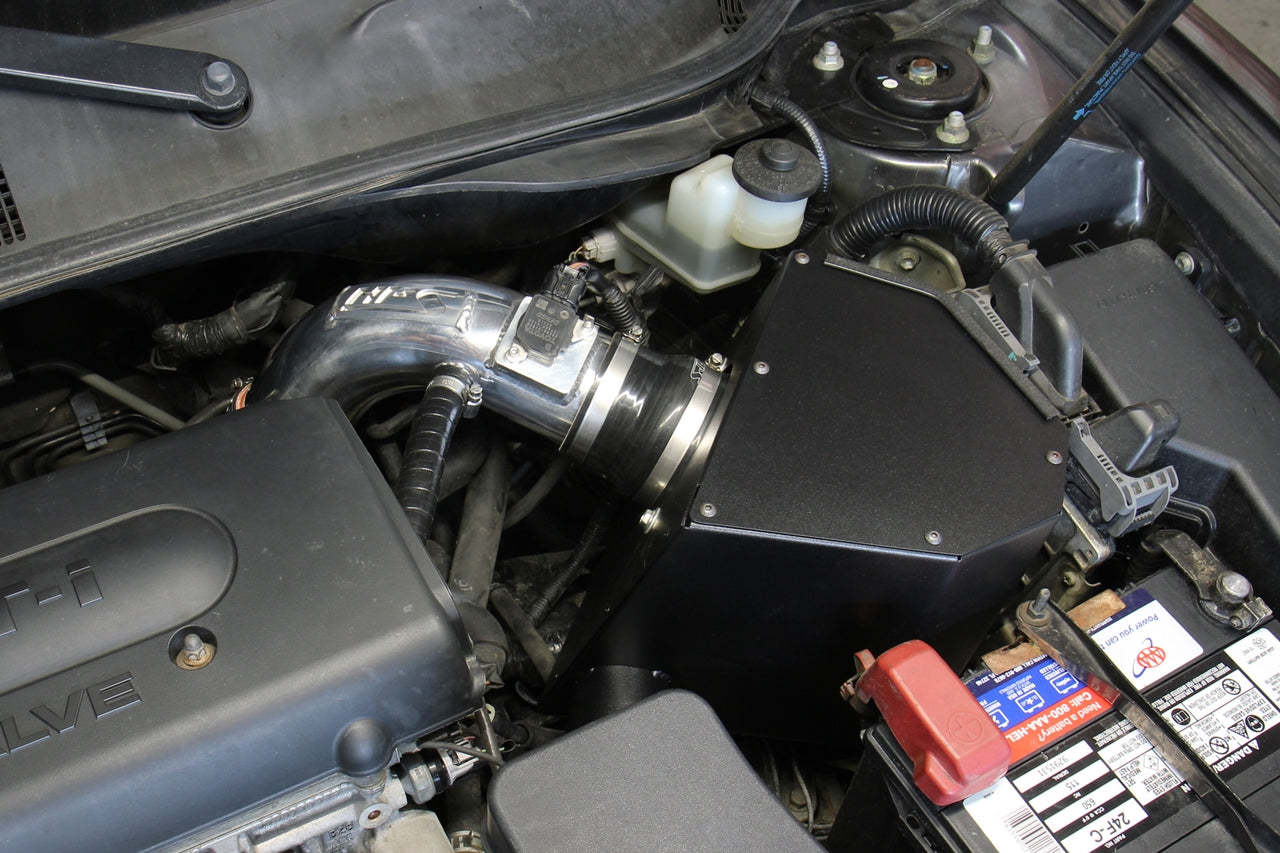 HPS Performance Air Intake Kit with Heat Shield (Red) - Toyota Camry 4Cyl - (2007-2009)