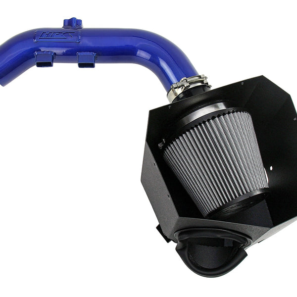 HPS Performance Air Intake Kit with Heat Shield Black 827-699WB