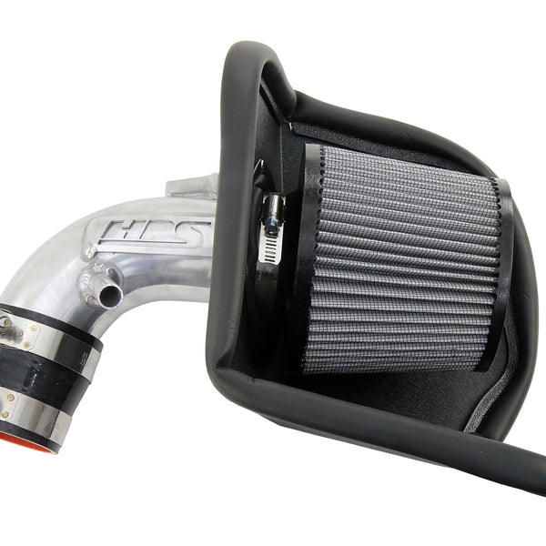HPS Performance Air Intake Kit with Heat Shield Polished 827-700P