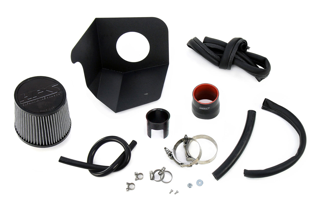 HPS Performance Air Intake Kit with Heat Shield (Polished) - Honda Civic Gas - (2012-2015)