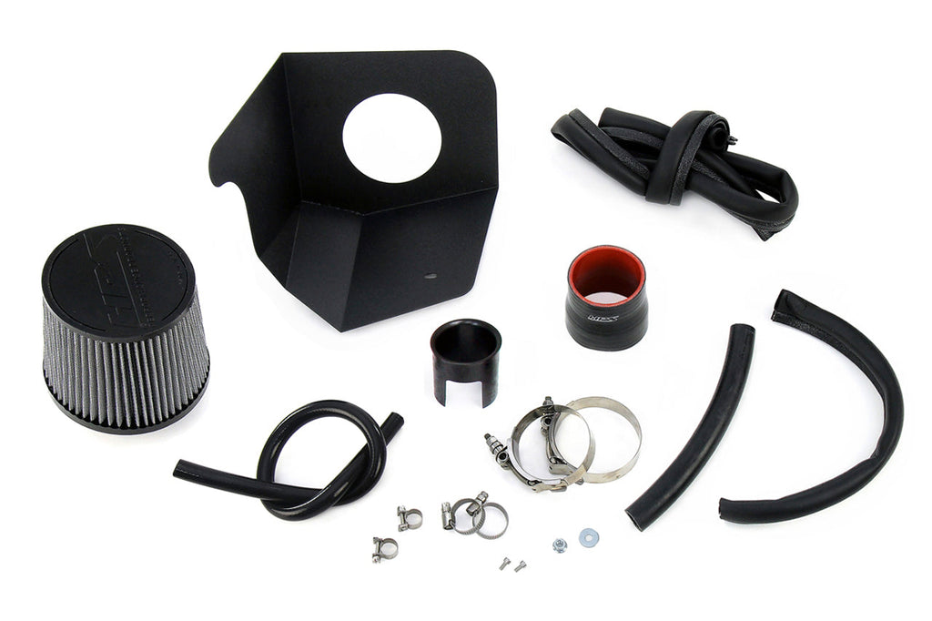 HPS Performance Air Intake Kit with Heat Shield (Red) - Honda Civic Gas - (2012-2015)