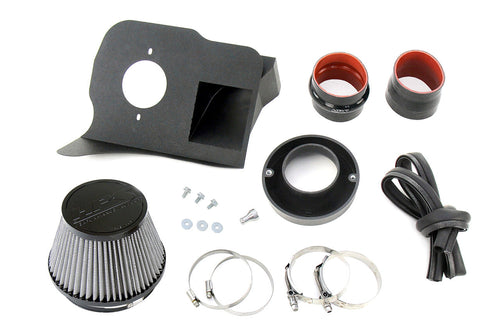 HPS Performance Air Intake Kit with Heat Shield, Black, 827-702WB