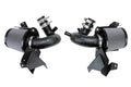 HPS Performance Air Intake Kit with Heat Shield Black 827-703WB