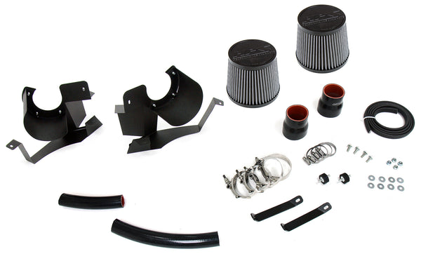 HPS Performance Air Intake Kit with Heat Shield, Polished, 827-703P