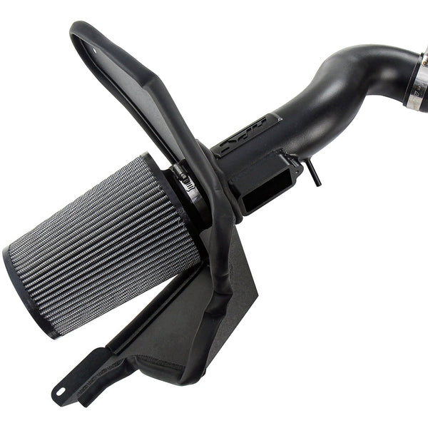HPS Performance Air Intake Kit with Heat Shield Black 827-705WB