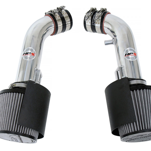 HPS Performance Air Intake Kit with Heat Shield Polished 827-706P
