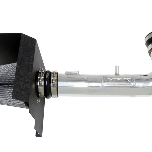 HPS Performance Air Intake Kit with Heat Shield Polished 827-707P