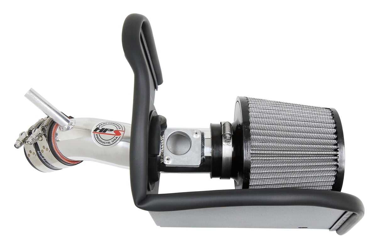 HPS Performance Air Intake Kit with Heat Shield Polished 827-708P