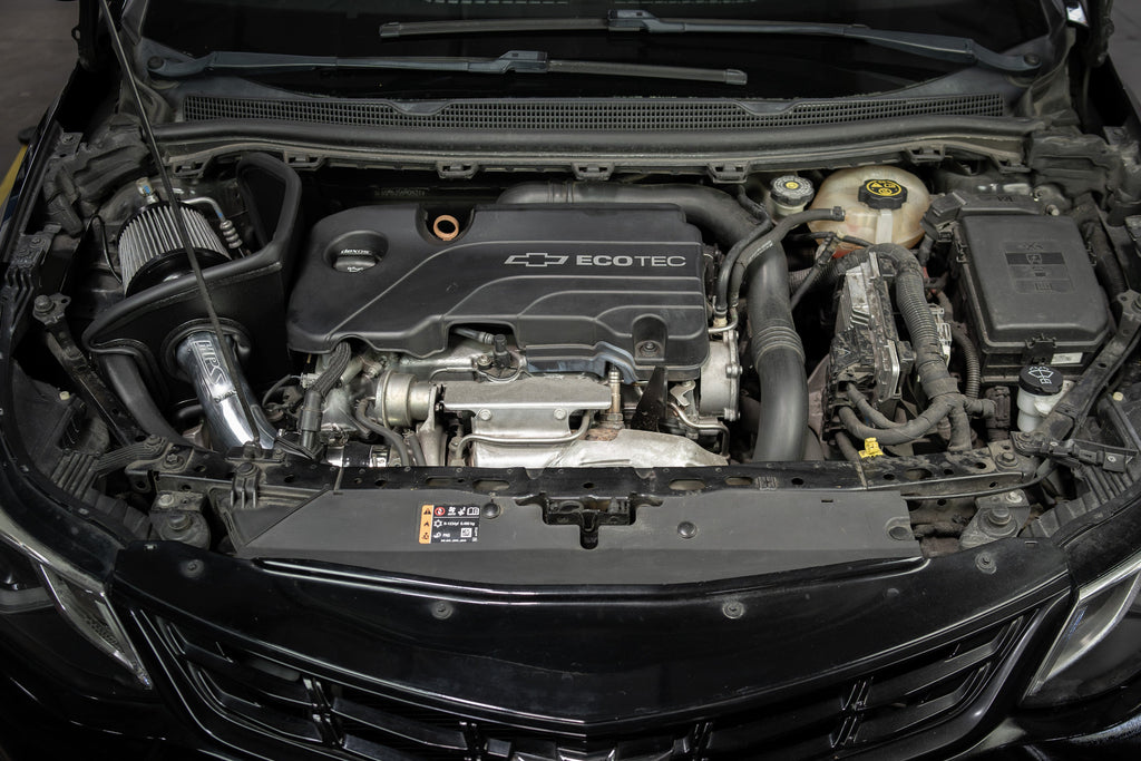 HPS Performance Air Intake Kit with Heat Shield (Polished) - Chevrolet Cruze (Excludes 2016 Cruze Limited) - (2016-2019)