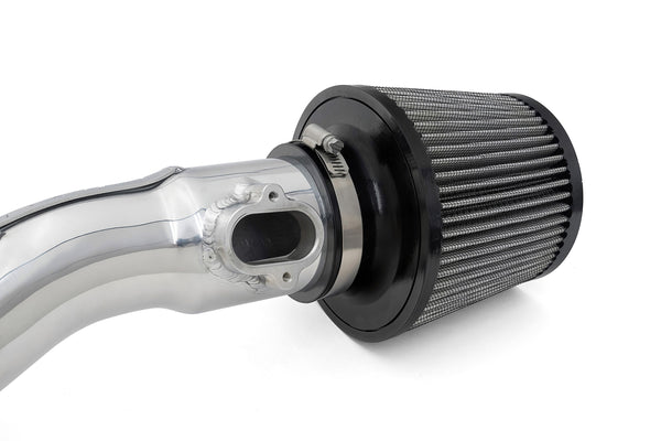 HPS Performance Air Intake Kit with Heat Shield, Polished, 827-709P