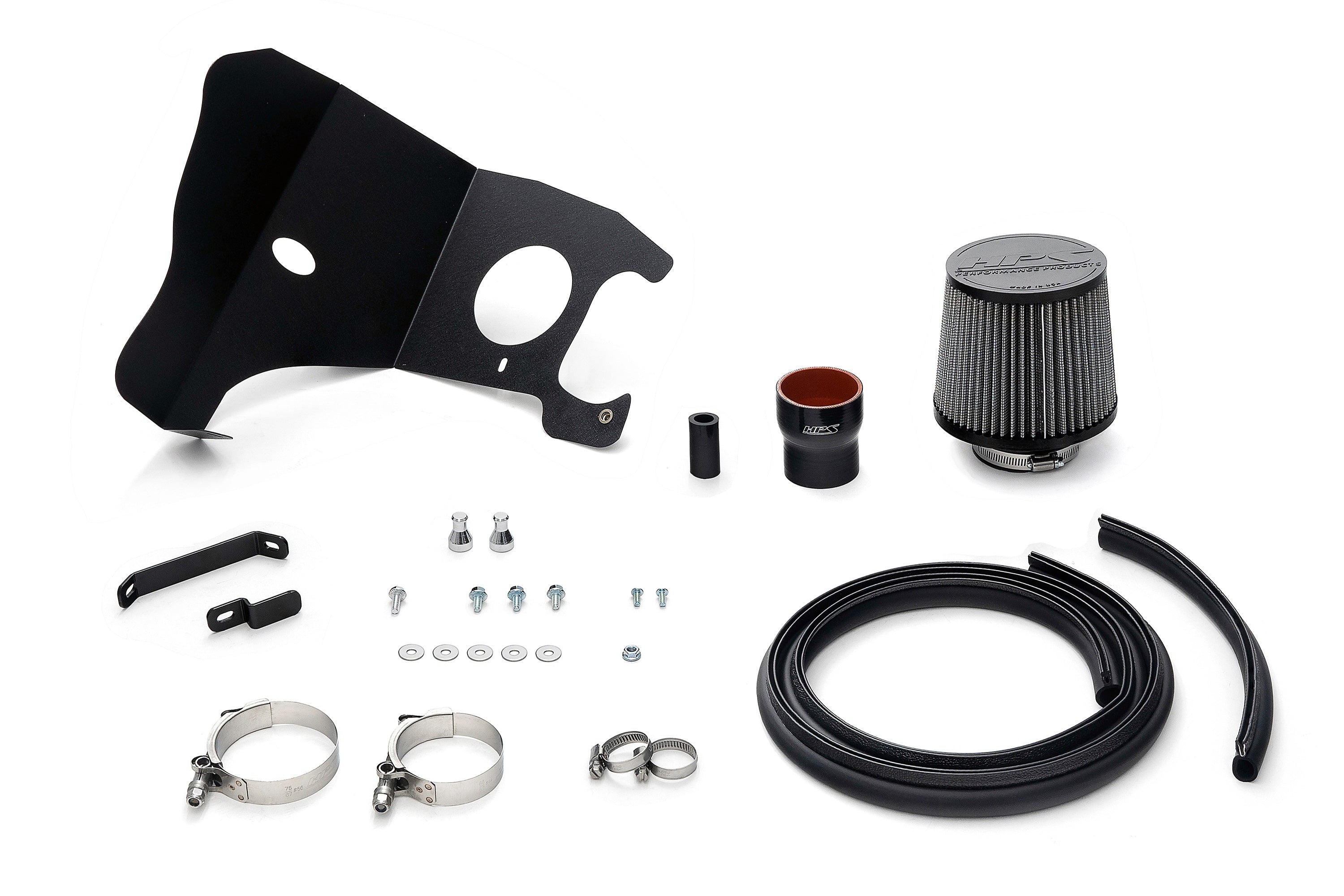 HPS Performance Air Intake Kit with Heat Shield (Polished) - Chevrolet Cruze (Excludes 2016 Cruze Limited) - (2016-2019)