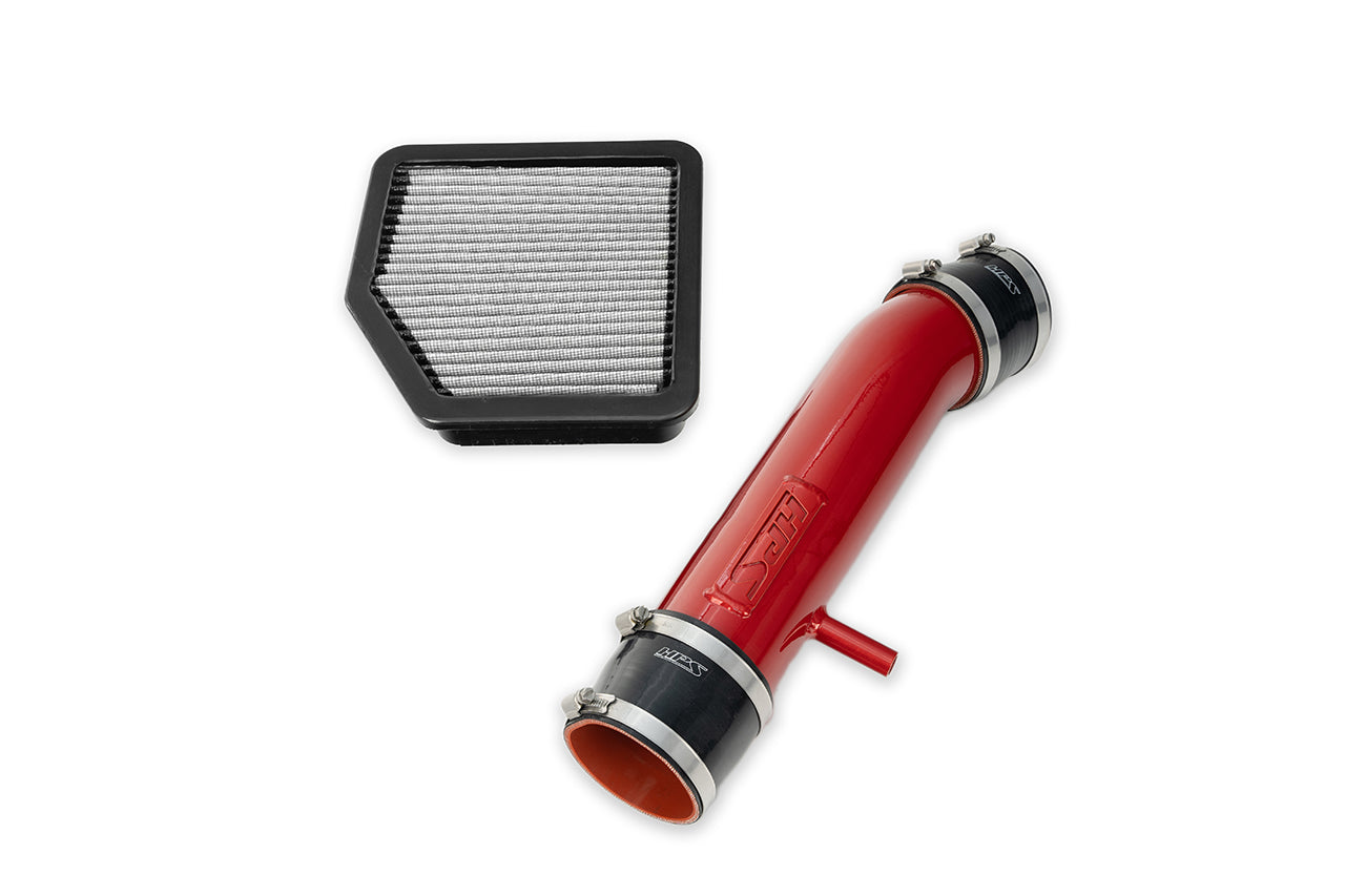 HPS Performance Air Intake Tube with Drop in Air Filter (Red) - Lexus IS250 / Lexus IS250C / Lexus IS350 / Lexus IS350C - (2006-2013 / 2010-2015 / 2006-2013 / 2010-2015)