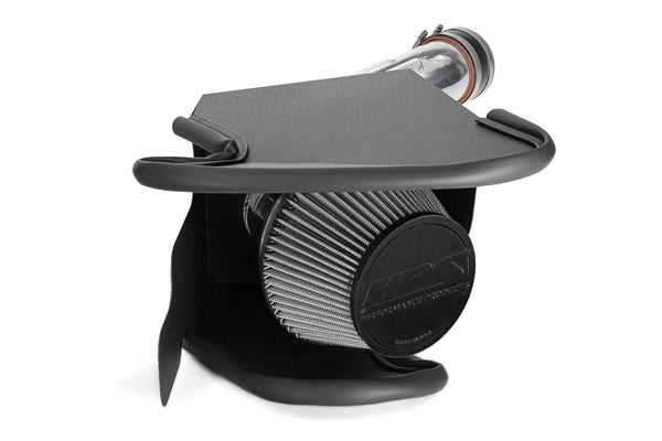 HPS Performance Air Intake Kit with Heat Shield, Polished, 827-712P