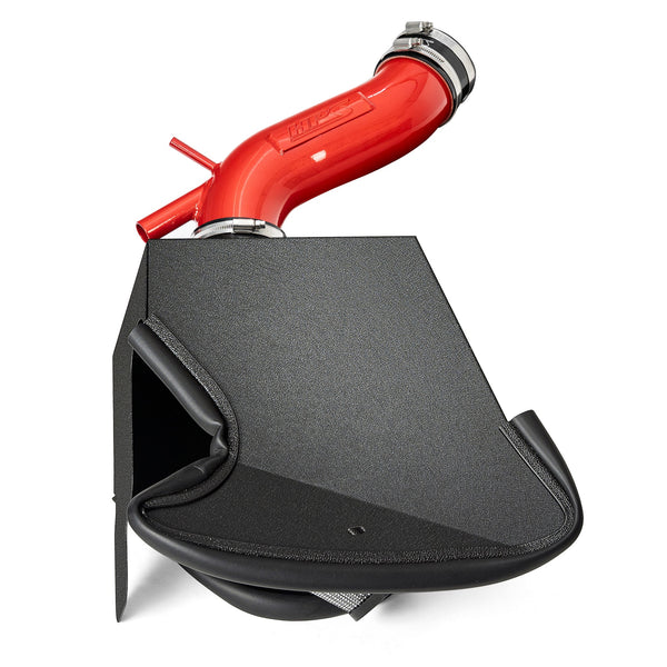 HPS Performance Air Intake Kit with Heat Shield Red 827-712R