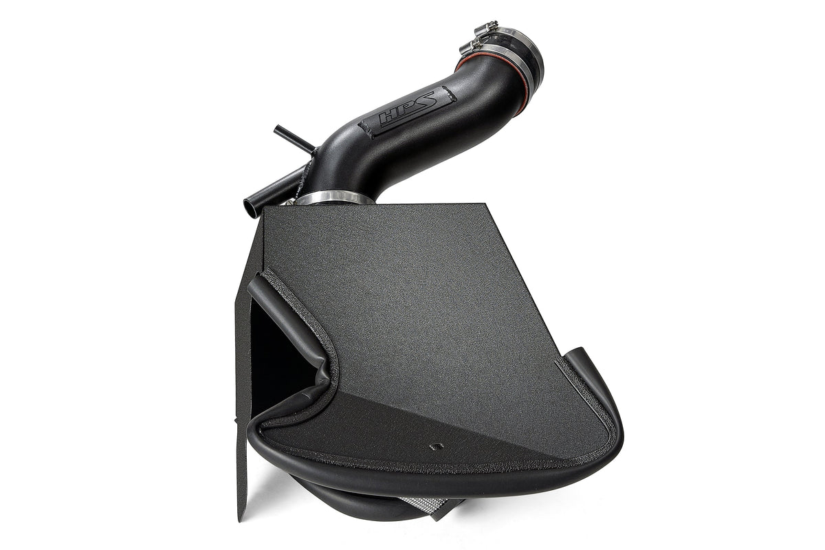 HPS Performance Air Intake Kit with Heat Shield Black 827-712WB
