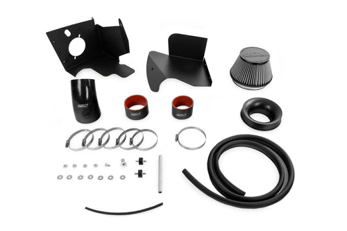 HPS Performance Air Intake Kit with Heat Shield, Black, 827-712WB