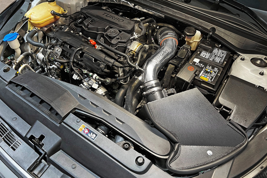 HPS Performance Air Intake Kit with Heat Shield (Red) - Hyundai K5 / Kia Sonata - (2021-2024 / 2020-2023)