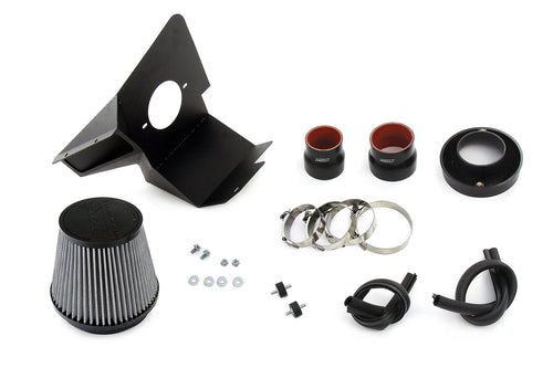 HPS Performance Air Intake Kit with Heat Shield, Red, 827-713R