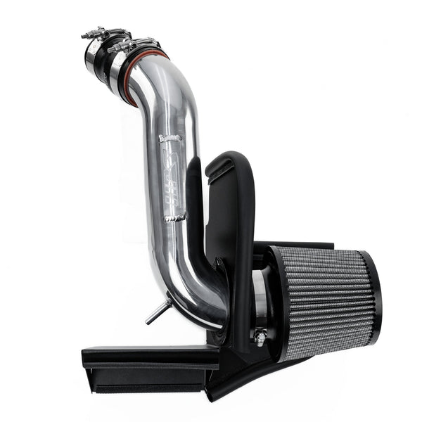 HPS Performance Air Intake Kit with Heat Shield Polished 827-714P
