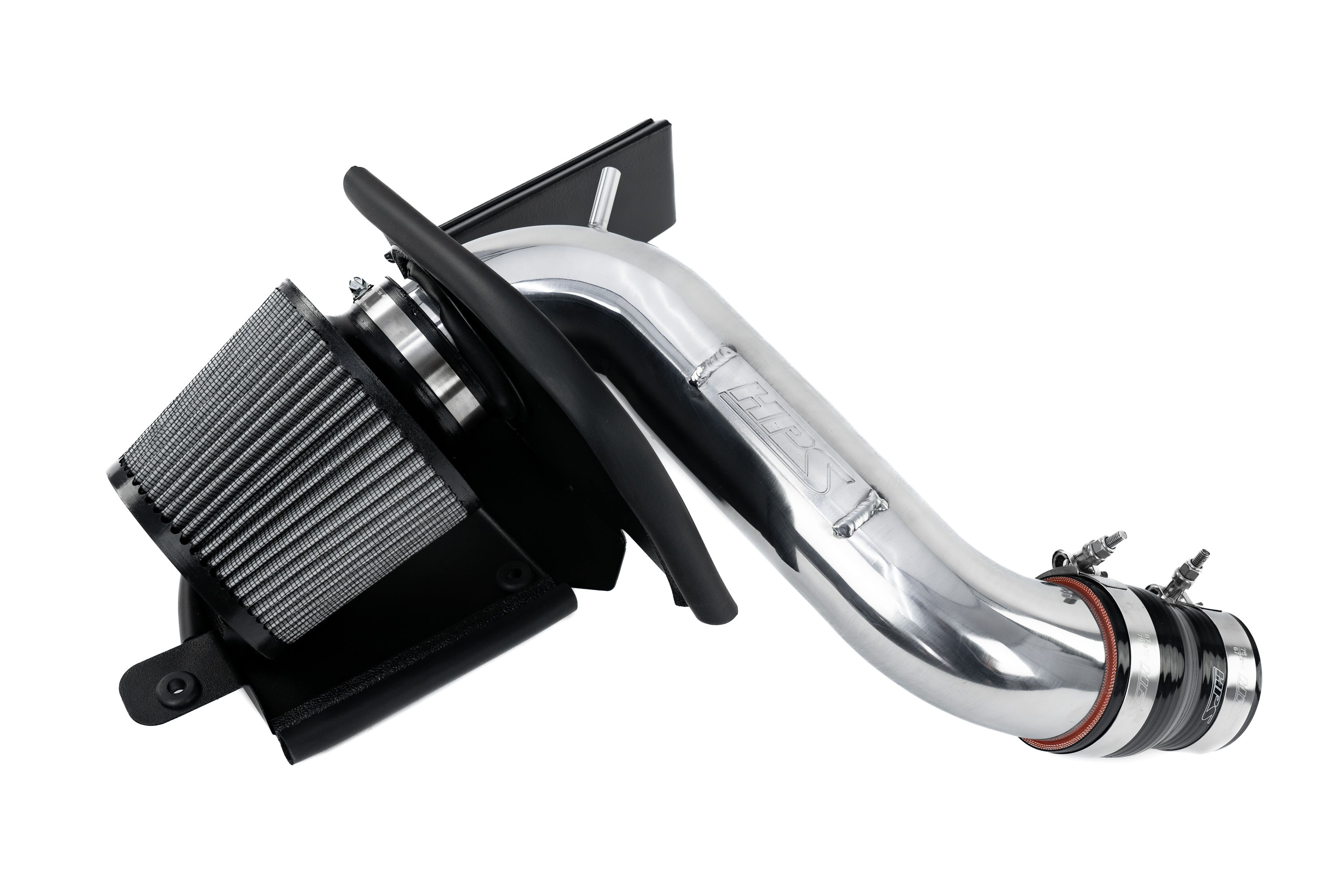 HPS Performance Air Intake Kit with Heat Shield (Polished) - Volkswagen Jetta - (2019-2021)