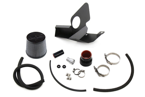 HPS Performance Air Intake Kit with Heat Shield, Red, 827-714R