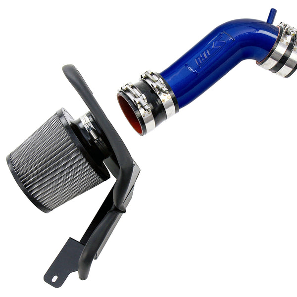 HPS Performance Air Intake Kit with Heat Shield Blue 827-715BL