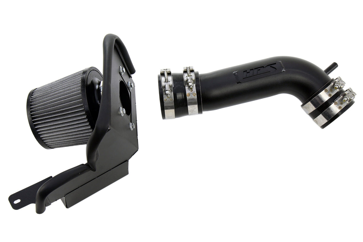 HPS Performance Air Intake Kit with Heat Shield (Black) - Toyota Supra Non 2JZGE (1993-1996)