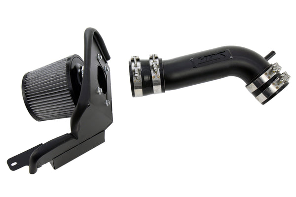 HPS Performance Air Intake Kit with Heat Shield, Black, 827-715WB