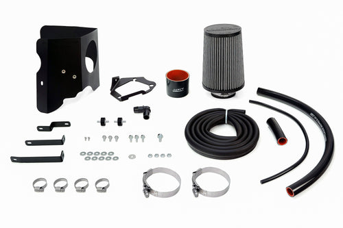HPS Performance Air Intake Kit with Heat Shield, Black, 827-718WB