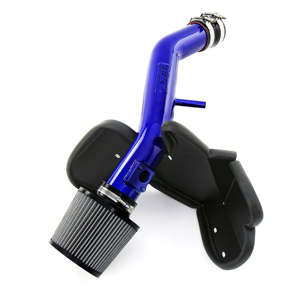 HPS Performance Air Intake Kit with Heat Shield Blue 827-720BL