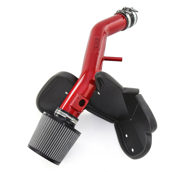 HPS Performance Air Intake Kit with Heat Shield Red 827-720R