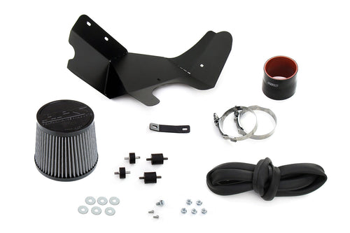 HPS Performance Air Intake Kit with Heat Shield, Red, 827-720R