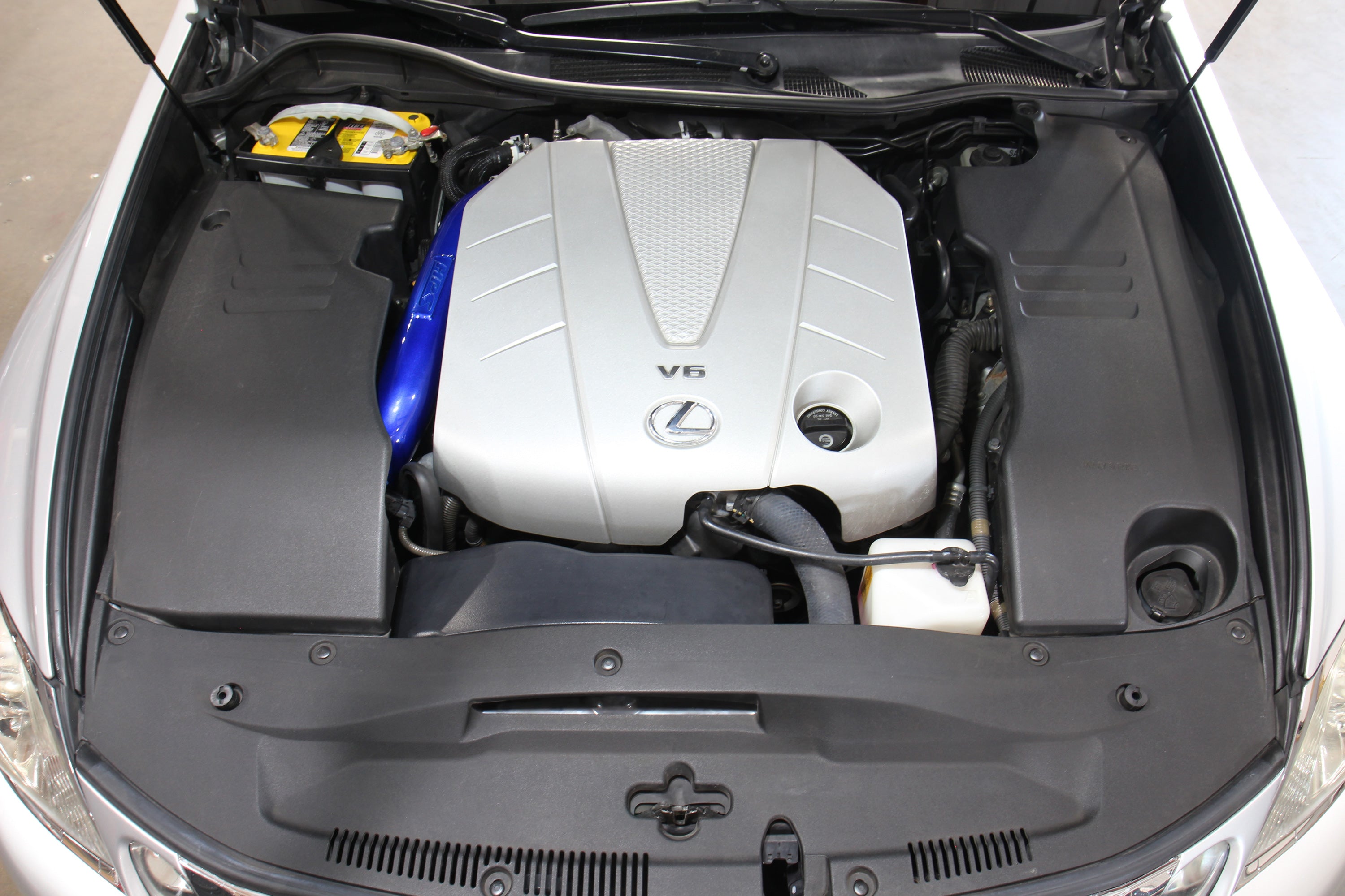 HPS Performance Air Intake Kit with Heat Shield (Polished) - Lexus GS350 - (2007-2011)