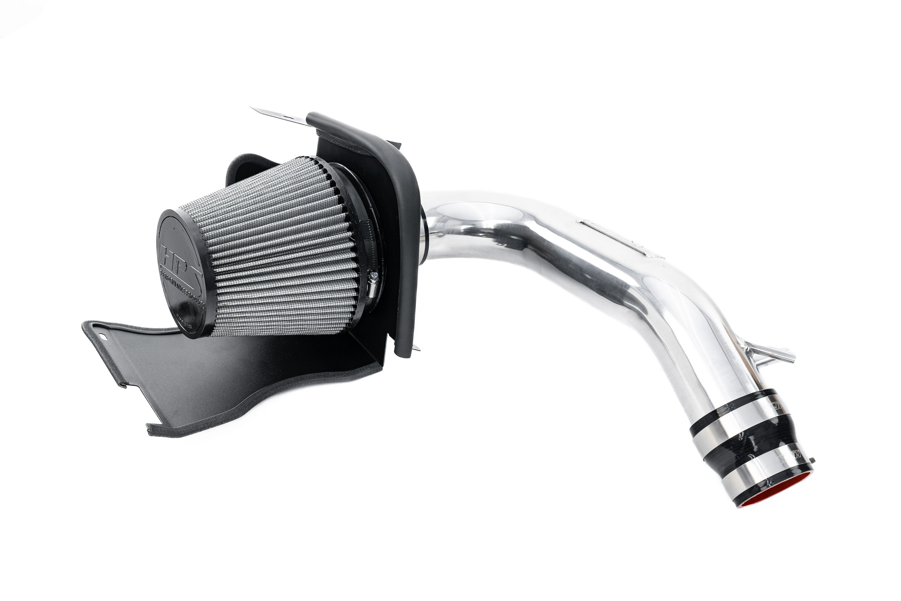 HPS Performance Air Intake Kit with Heat Shield (Polished) - Hyundai Kona N - (2022-2023)