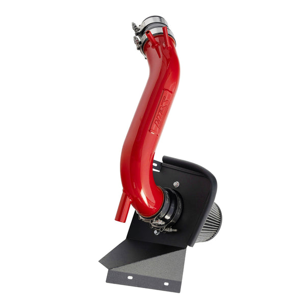 HPS Performance Air Intake Kit with Heat Shield Red 827-721R