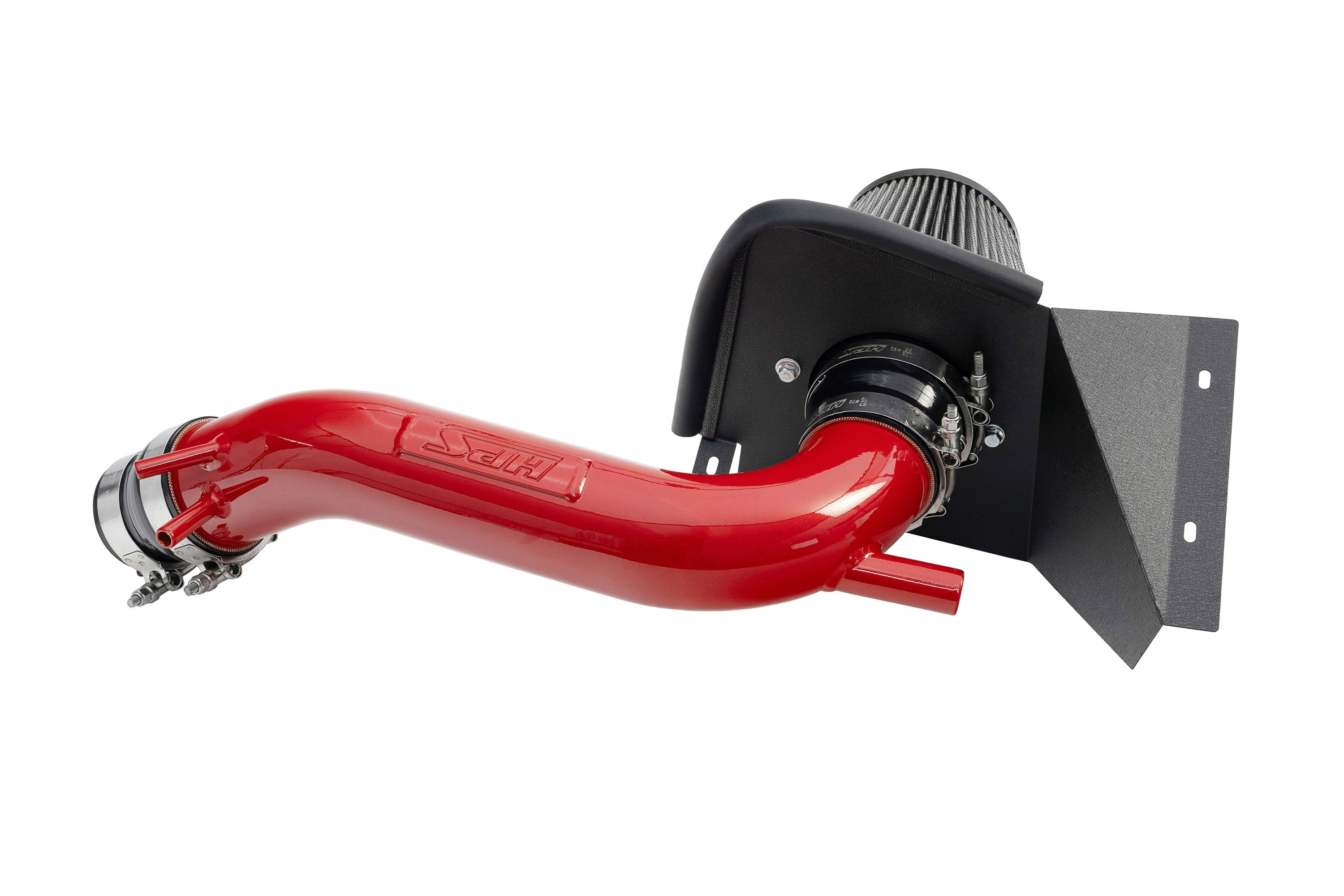 HPS Performance Air Intake Kit with Heat Shield (Red) - Hyundai Kona N - (2022-2023)