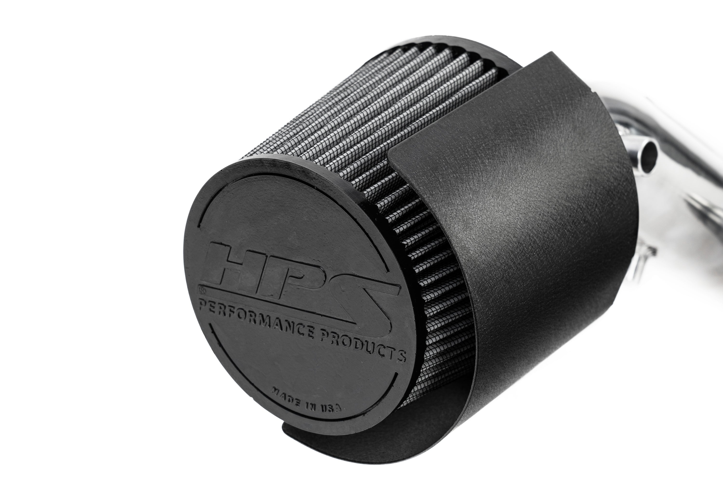 HPS Performance Air Intake Kit with Heat Shield (Polished) - Acura RSX Base / Honda CR-V - (2002-2006 / 2002-2004)
