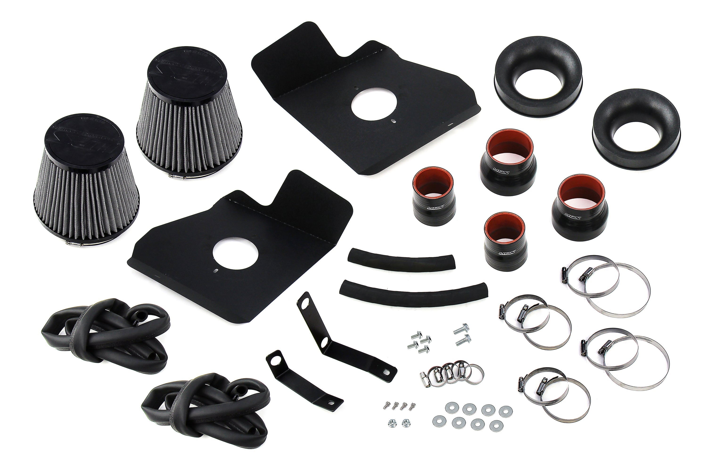 HPS Performance Air Intake Kit with Heat Shield (Red) - Toyota Sequoia / Toyota Tundra - (2023-2024 / 2022-2024)