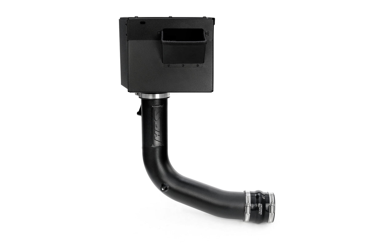 HPS Performance Air Intake Kit with Heat Shield Black 827-727WB