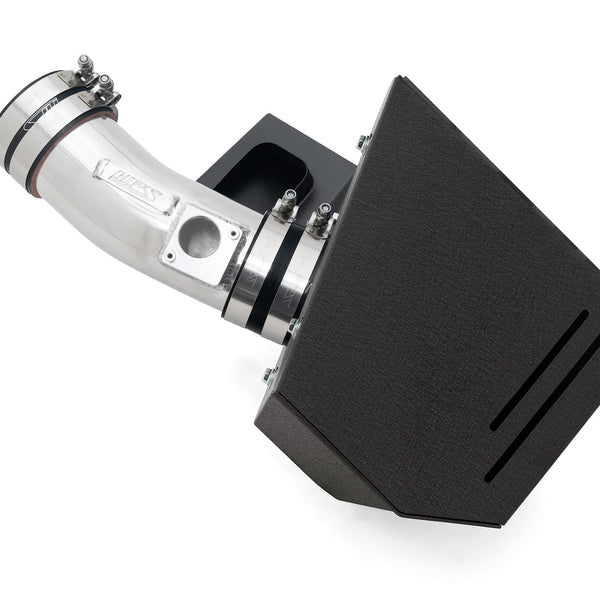 HPS Performance Air Intake Kit with Heat Shield Polished 827-728P