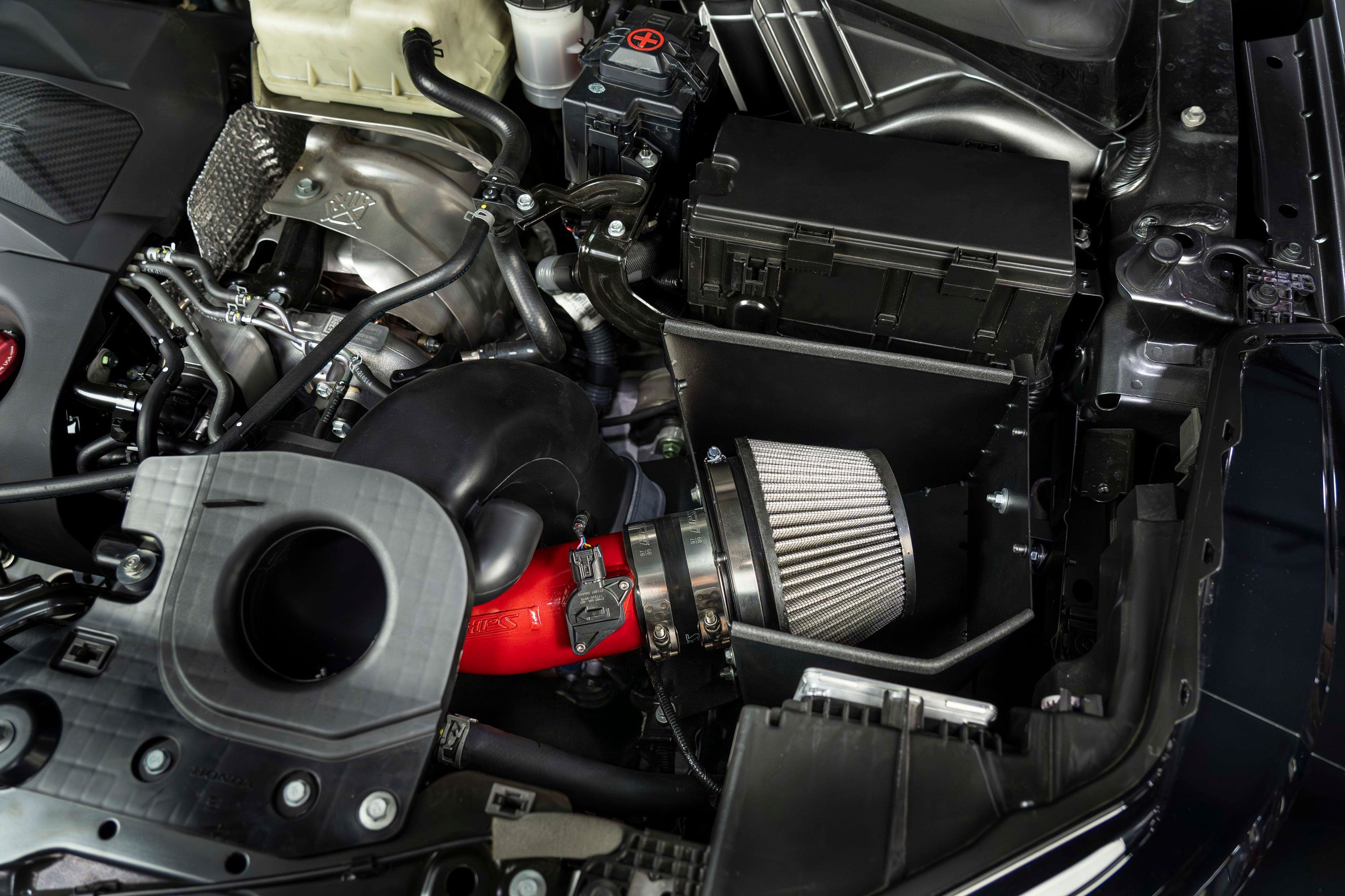 HPS Performance Air Intake Kit with Heat Shield (Polished) - Acura MDX Type S - (2022-2025)
